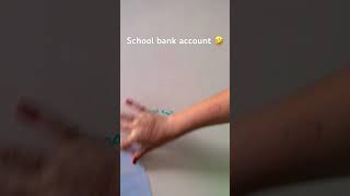 Home School bank account 🤣 [upl. by Htrahddis]