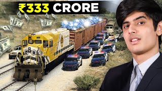 ₹333 CRORE GOLD ROBBERY HINDI DUBBED  GTA 5 GAMEPLAY PART 6 [upl. by Yun306]