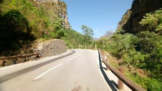 Gorge du Cians and Col de la Couillole  Indoor Cycling Training [upl. by Nnaira]