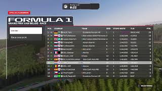 F1 2024 LRN Esport EWS op België [upl. by Lavery]