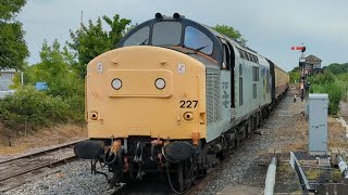 Class 37 Running at the Chinnor amp Princes Risborough Railway June 2023 [upl. by Kiley951]