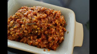 Resep Sambel Pecel Khas Jawa Timur [upl. by Menzies]