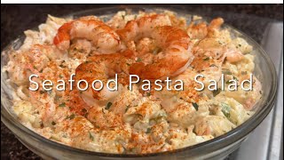 Summertime Sides  Seafood Pasta Salad [upl. by Brandise792]