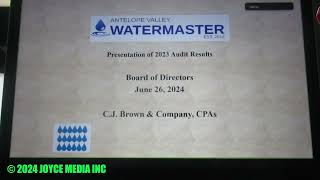 20240626 • WATERMASTER MEETING [upl. by Neau]