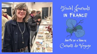 A Visit to a Travel Journal Exhibition in France [upl. by Ttegirb]