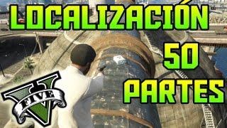 GTA 5  Localización de las 50 Partes de Nave Espacial GTA V [upl. by Halladba]