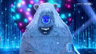 Snow Monster sings Dancing on my Own by Robyn  Masked Singer Norway 2021 [upl. by Alesig846]