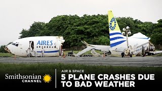 5 Plane Crashes Due To Bad Weather  Smithsonian Channel [upl. by Jeana]