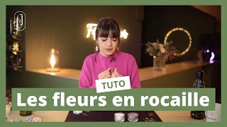 Tuto  COMMENT RÉALISER DES FLEURS EN PERLES DE ROCAILLE [upl. by Aerdnac]