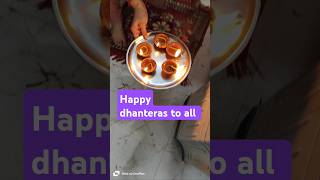 Happy dhanteras to all ❤️🙏🙏shortvideo trendingshorts shortvideo [upl. by Eleaffar]