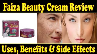 Faiza Beauty Cream Honest Review  Best Pakistani Skin Whitening Cream Review By Ayeshaa❤ [upl. by Ethel]