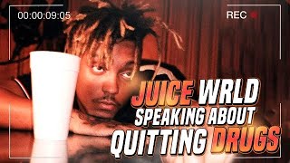 Juice WRLD speaks on quitting drugs with his friends [upl. by Odraboel]