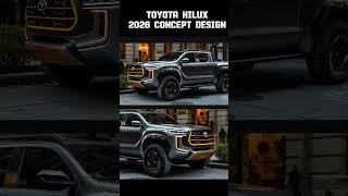 toyota Hilux Next Gen Model Preview pickup automobile [upl. by Nnalyrehc34]