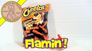 XXTRA Hot Flamin Hot Crunchy Cheetos  Heat Level 4  Taste Testing Series [upl. by Kopple]