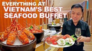 Everything at Vietnams Best Buffet Lobster Seafood Foie Gras at Nikko Saigon Ho Chi Minh City [upl. by Ainitsirk]