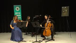 Julide Yalcin Violin Bahar Soyoz Piano HyunJi Kwon Cello  C GARDEL Por Una Cabeza [upl. by Stelu]