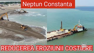 Reducerea eroziunii costiere Neptun Van Oord [upl. by Addy]