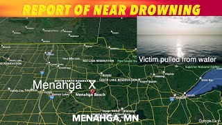 Near Drowning At Menahga Minnesota Late Sunday Afternoon [upl. by Clinton519]