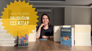 2023 YILINDA OKUDUĞUM 133 KİTAP 📚📚📚 [upl. by Maryellen158]