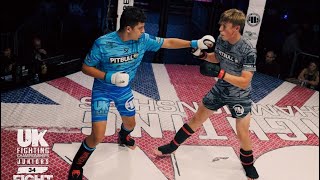 Shay Gorman vs JJ Mears  UKFC 34 Juniors [upl. by Ailla]