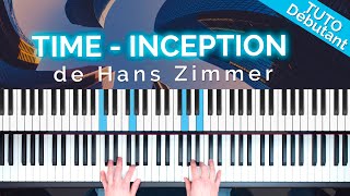 Tuto INCEPTION  TIME de Hans Zimmer au Piano [upl. by Raf]