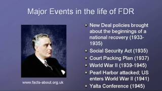 President Franklin D Roosevelt Biography [upl. by Orag]