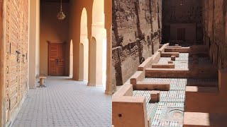 قصر البديع بمدينة مراكش قصر السلطان السعدي أحمد المنصور الذهبي🌄😍  El Badii Palace MARRAKESH✨🌴 [upl. by Noryk]