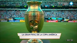 Argentina vs Chile  FINAL Copa Centenario 2016  Partido completo [upl. by Oinotla952]