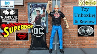 SUPERBOY CONNER KENT Teen Titans Platinum Version of McFarlane Collector Edition  Toy Review [upl. by Rumney251]