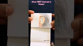 Minor NEET Aspirant in Kanpur🥺art​ youtubeshorts​ trending​ viralshorts​ shayari​ sadshayari​ [upl. by Ayanat]