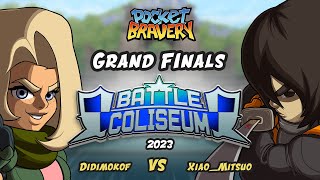 Pocket Bravery  Battle Coliseum 2023  Grand Finals [upl. by Esiuqram]