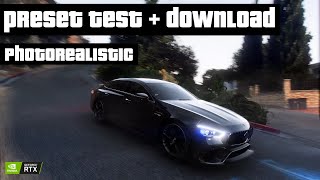 Photorealistic Reshade Preset Download  GTA V [upl. by Hogle251]