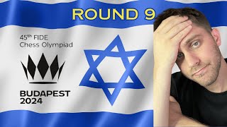 Israel vs Moldova Round 9 Chess Olympiad 2024 BAD DAY [upl. by Robaina]