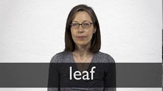 How to pronounce LEAF in British English [upl. by Wolsky73]