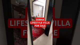 Villa For Sale In Sobha Lifestyle Legacy  Devanahalli Bangalore shorts ytshorts [upl. by Arorua309]