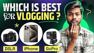 Which is Best For Vlogging Camera GoPro amp Mobile  IPhone ज़रूरी है Vlog बनाने के लिए [upl. by Karab]