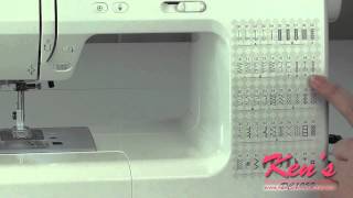 Janome DC1050 Sewing Machine Review [upl. by Corvin115]