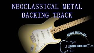 Yngwie Malmsteen Style Neoclassical Metal Backing Track in Eb minor BACKING TRACKS CAVE [upl. by Navar]