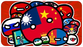 🌍Countryballs Meet The Northern Asia 2023 [upl. by Niggem554]