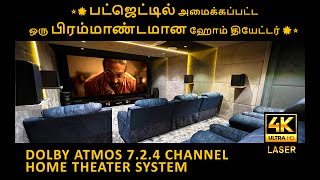 ATMOS 7 2 4 HOME THEATER PROJECT  PONDI PART 1 [upl. by Lienet]