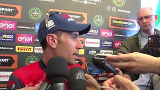 Vincenzo Nibali  intervista postgara  Il Lombardia 2017 [upl. by Kravits617]