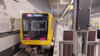 Mitfahrt Komplette Einsetzer U5 von Frankfurter allee bis Hauptbahnhof in IK20 5066 [upl. by Capon]