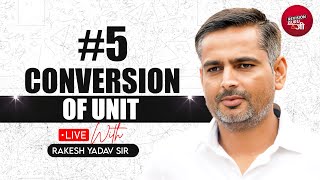 Conversion of Unit Maths Concept Video By Rakesh Yadav Sir RevisionGuruji [upl. by Gnel87]