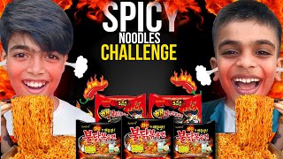 2x Spicy Noodles 🔥 Challenge  Extremely Spicy Noodles 🥵 [upl. by Jem]