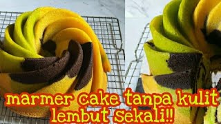 MARMER CAKE TANPA KULIT YANG LEMBUT DAN KEKINIAN [upl. by Llerrem507]