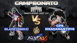 KOF XV  CPS Rhadamanthys VS BLADE BMRJ Santuario do KOf XV [upl. by Puglia]