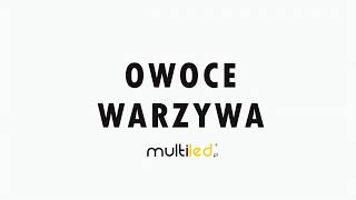 Oświetlenie warzywa i owoce [upl. by Lamonica]