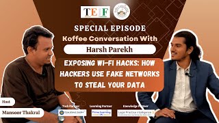 Exposing WiFi Hacks How Hackers Use Fake Networks to Steal Your Data with Harsh Parekh  Koffee [upl. by Airdnaid]