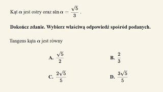 Zadanie 17  matura próbna CKE [upl. by Nonnelg]