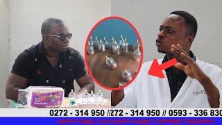 Otwinoko receives cupping treatment live on camera to confirm miracles [upl. by Babita]